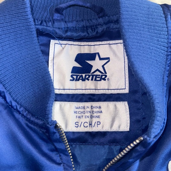 Women’s Starter Dodger Zipup Jacket Size S - Picture 5 of 9